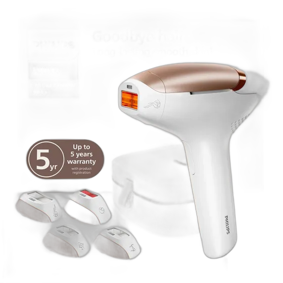 Philips Lumea 9000 IPL Device Hair Removal White 120.0