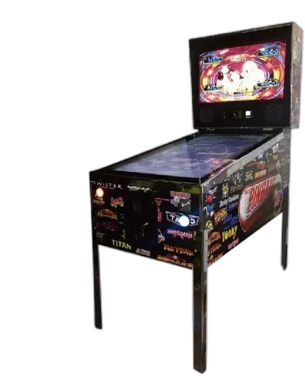 Multipinball Virtual Pinball 50'' 4K, Black Finish