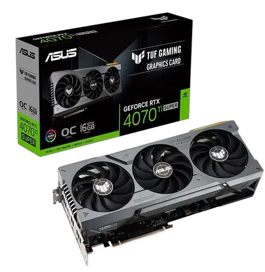 ASUS TUF RTX 4070 Ti Super OC 16GB GDDR6X Graphics Card