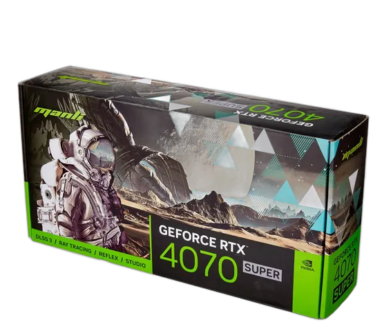 Manli GeForce RTX 4070 Super Graphics Card 12GB GDDR6