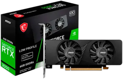 Msi Geforce Rtx 3050 Low Profile 6gb Gddr6 Graphics Card