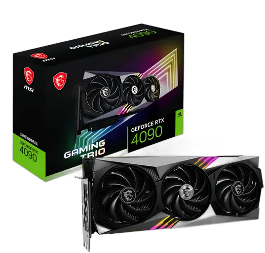 MSI GeForce RTX 4090 Gaming Trio 24GB GDDR6X Graphics Card