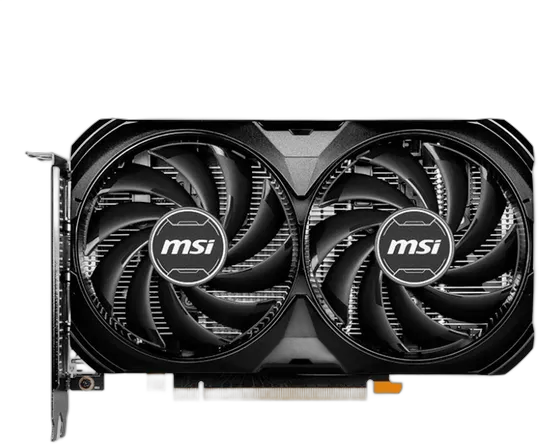 MSI Nvidia RTX 4060 8GB GDDR6 Black OC Graphics Card
