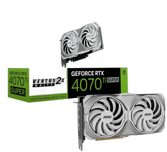 MSI Ventus 2X Nvidia GeForce RTX 4070Ti GDDR6 Graphics Card