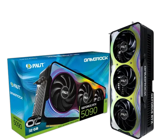 Palit RTX 5090 GameRock OC, 32GB, GDDR7 Graphics Card