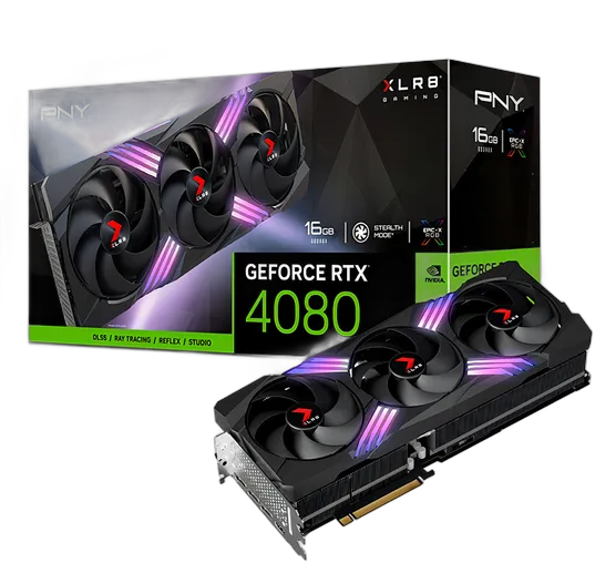 PNY Verto GeForce RTX 4080 16 GB GDDR6X Graphics Card for PCI-Express 4.0