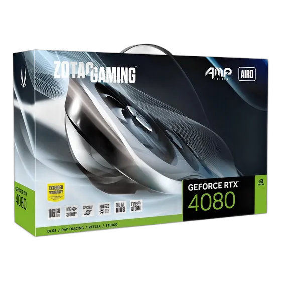Zotac Amp Nvidia GeForce Graphics Card Rtx 4060ti 16gb Gddr6