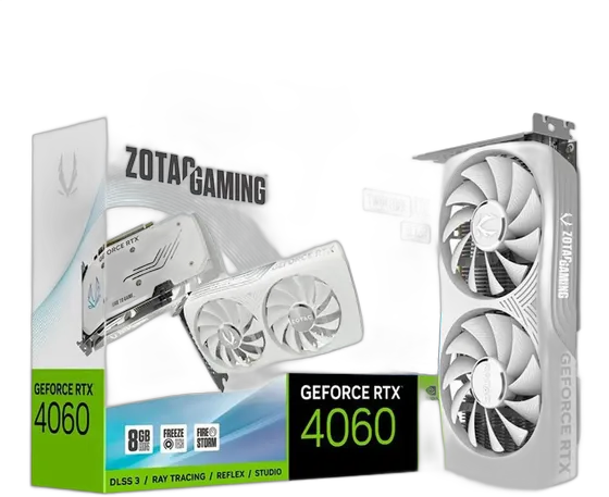 Zotac Twin Nvidia GeForce RTX 4060 8GB GDDR6 Graphics Card
