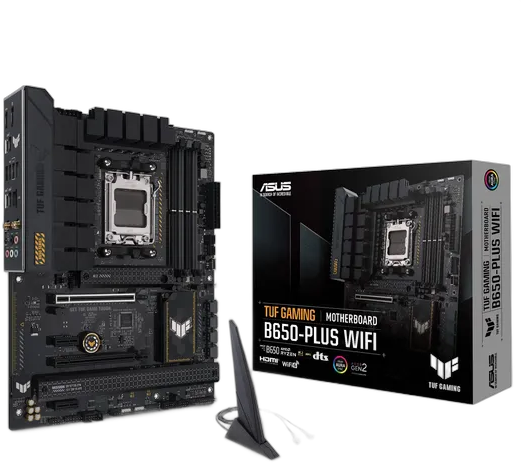 Asus Tuf Gaming B650-Plus Wifi Motherboard Socket Am5 Atx