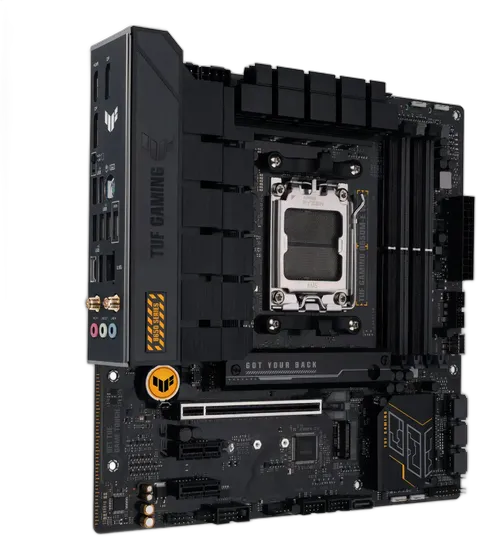 Asus Tuf Gaming B650m-e Wifi Ddr5 Amd Am5 M-atx Motherboard Black