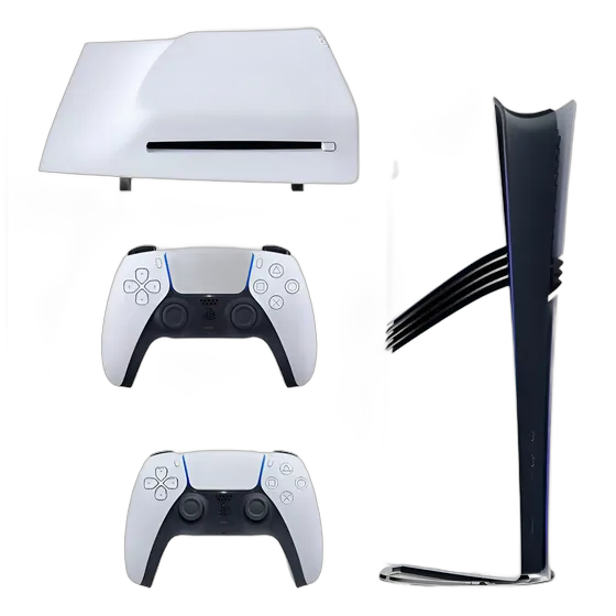 Playstation 5 Pro Digital 2tb With Disc Drive And Extra Controller - PS5 Pro 2tb With Disc Drive Ready White