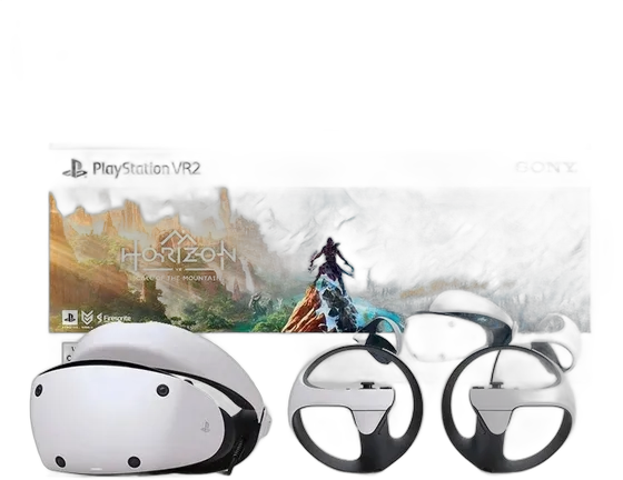 PlayStation VR2 PS5 CFI-ZVR1WX Horizon Call of the Mountain Bundle Sony White