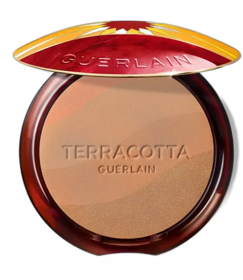 Guerlain Terracotta Golden Dunes Powder Bronzer Light Red