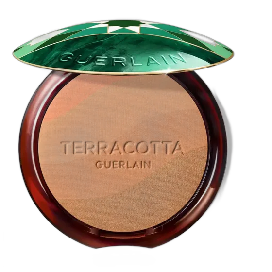 Guerlain Terracotta Golden Dunes Powder Bronzer Light Green