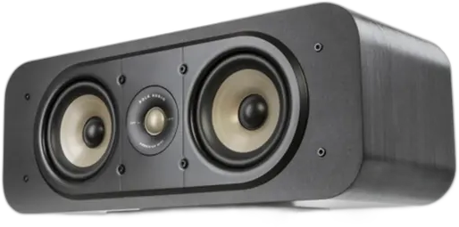 Polk Audio Signature Elite ES30 Center Channel Speaker - Black