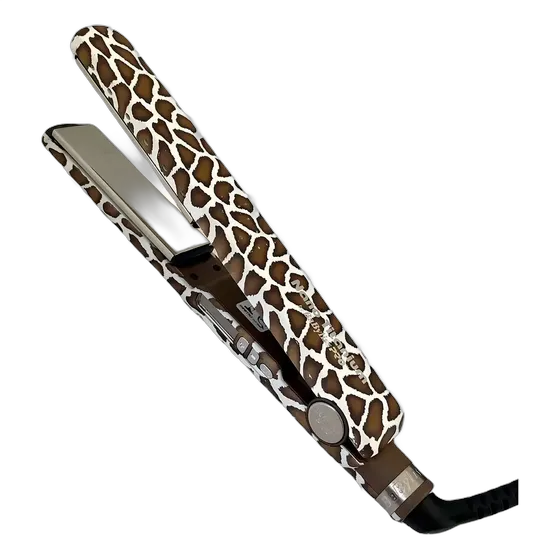 Babyliss Pro Nano Titanium Professional Hair Straightener Animal Print Voltage