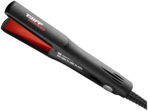 Taiff Super Mini Ceramic Hair Straightener 200°C Black