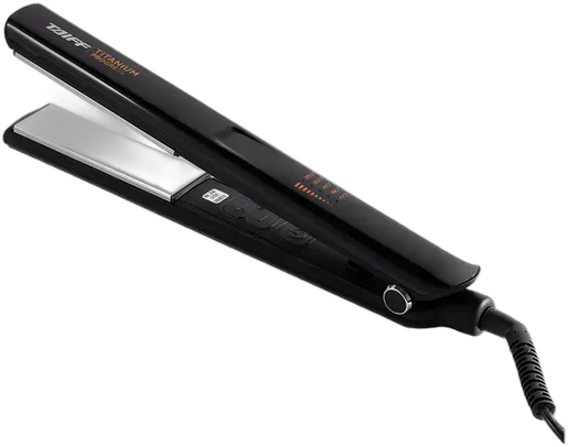 Taiff Titanium Progress Hair Straightener Black