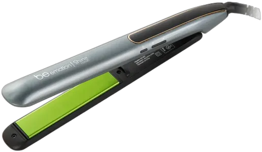 Be Emotion Shine Professional Straightening Flat Iron Dual Voltage Green Color 127/220v