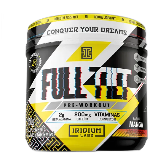 Pre-Workout Full Tilt Iridium Labs 150g Mango