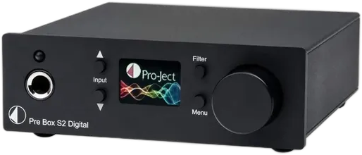 Pro-Ject Pre Box S2 Digital Black: DAC And Preamplifier