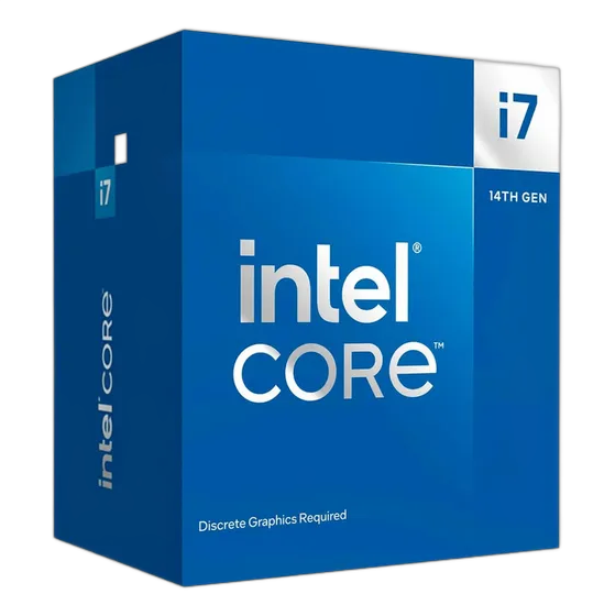 Intel Core i7 14700F Processor 5.4GHz 20 Cores DDR4/5 LGA1700