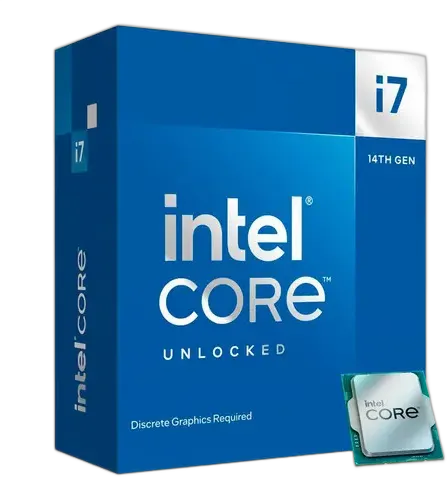 Processor Intel I7-14700KF 20 Cores 5.6GHz LGA1700 DDR5 2023
