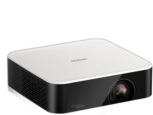 Portable Projector Epson Lifestudio Pop - Pearl White - EF-61