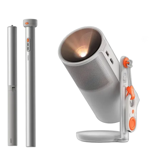 Xgimi Mogo 4 Portable Projector with Powerbase Stand 127V