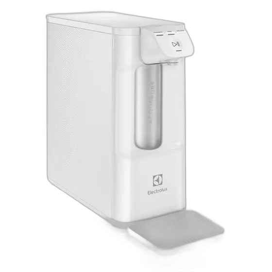Chilled, Cold and Natural Water Purifier Electric Compact Electronic plate Filter 6-month or 3000l refill Touch Panel Bivolt Black PE12B Electrolux