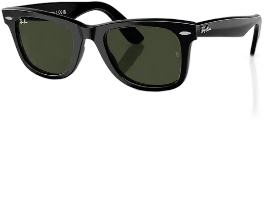 Ray Ban Wayfarer Rb 2140 Sunglasses - 50 - Black Jeans Dark Green