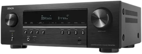 Denon AVR-570BT Receiver 5.2 Channels HDMI Bluetooth 8K Black