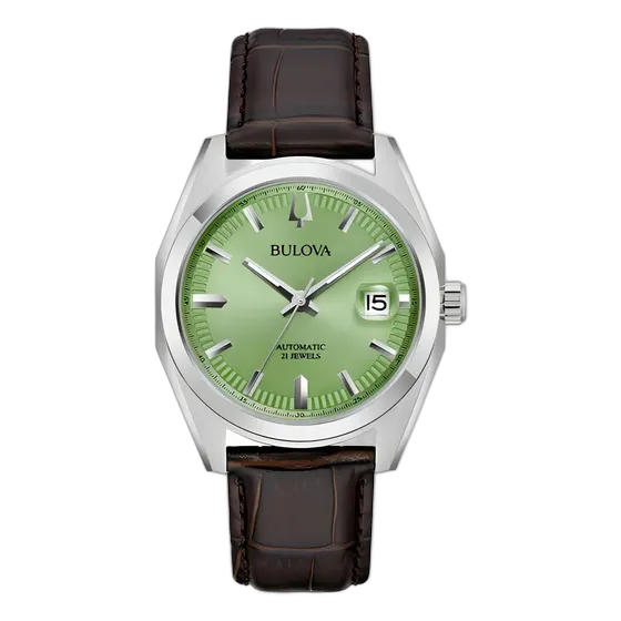 Bulova Stainless Steel Analog Men's Watch 96B427