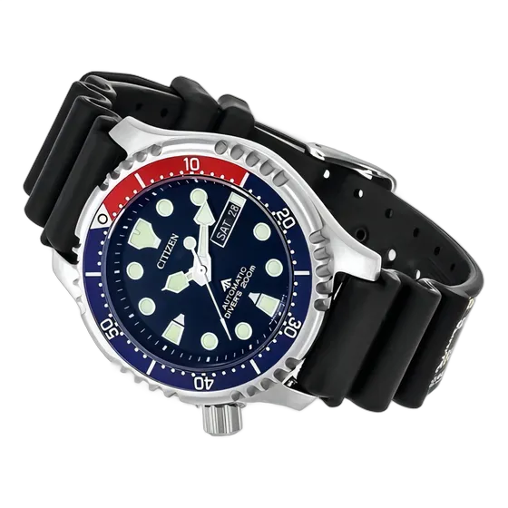 Citizen Automatic Watch NY0086-16L WR200m Colorful Strap M