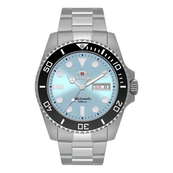 Orient NH3SS010 Automatic Watch Stainless Steel 42mm Blue 100m