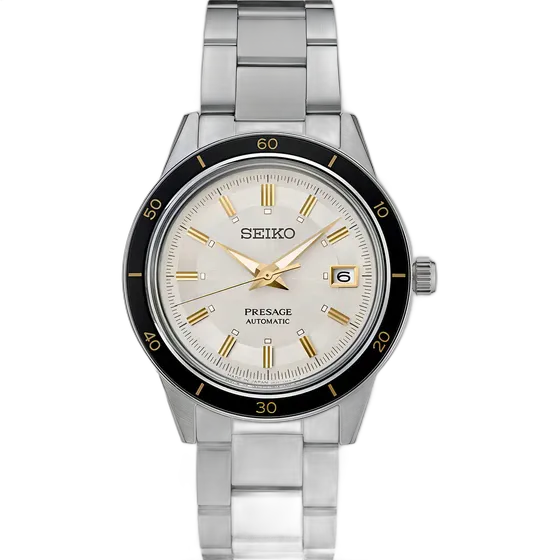Seiko Men's Automatic Watch, Presage Collection, Inspired by Green Silver, Silver