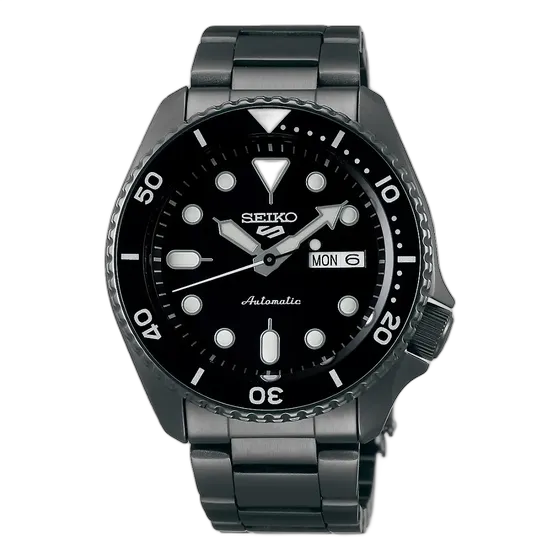 Seiko SRPD65K1 Automatic Watch, Graphite, WR100m, 24 Jewels