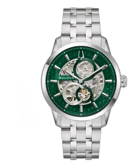 Bulova Fashion Automatic Watch 96A329, Silver