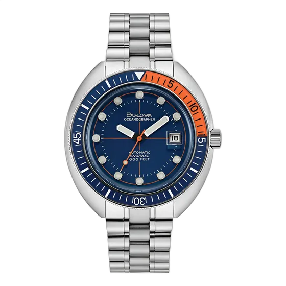 Bulova Men's Automatic 44mm Oceanographer Devil Diver 96B321 Watch