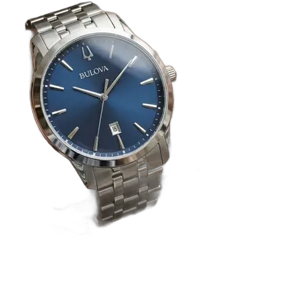 Bulova Men's Watch Classic Sutton Slim 96B338 Blue