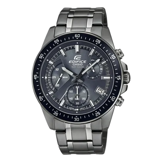 Casio Edifice Chronograph Watch Gray Black EFV-540DC-1CV