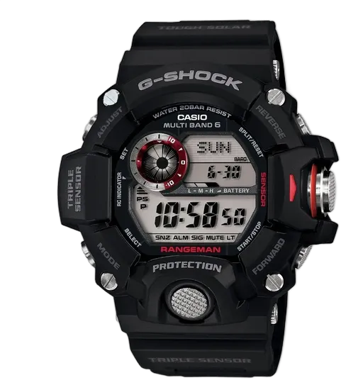 Casio G-Shock GW9400-1A Rangeman Solar Watch