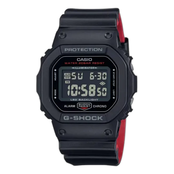 Casio G-Shock Men's Digital Watch DW-5600UHR-1DR