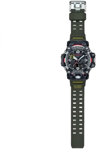 Casio G-Shock Mudmaster GWG-2000-1A3DR Moss Green Carbon Solar Sapphire Watch