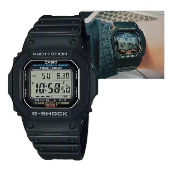 Casio G-Shock G-5600 Solar Charge Watch Original