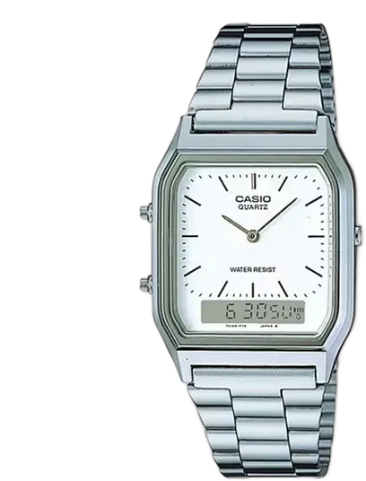 Casio Men's Rectangular Watch AQ-230A-7DMQ