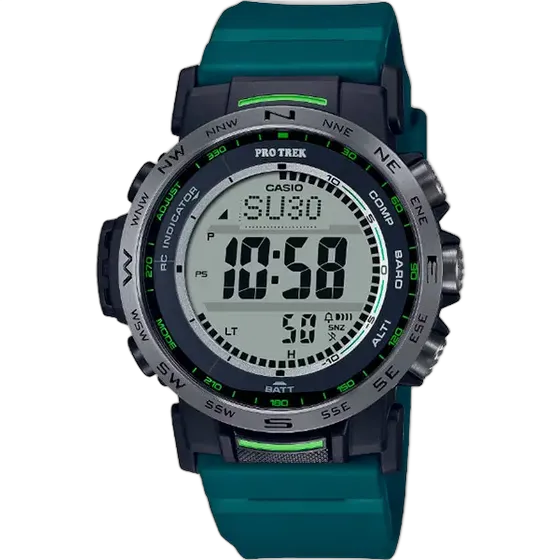 Casio Protrek Prw-35y-3dr Solar Altimeter Barometer Watch