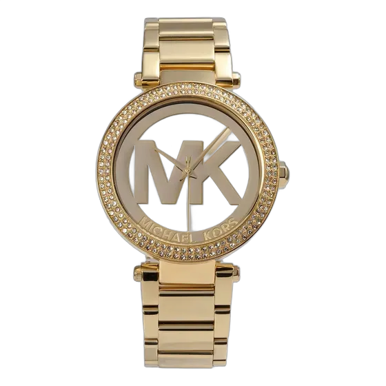 Gold Michael Kors Parker Mk5784 Watch for Women Brilliant Gold