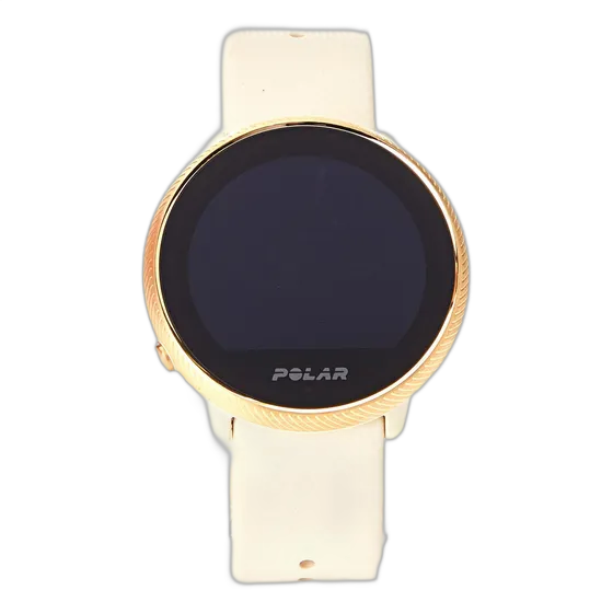 Polar Ignite 2 Sports Watch, Champagne/Pearl Gold
