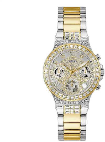 Guess Moonlight Gold Women's Watch - Yellow Gold